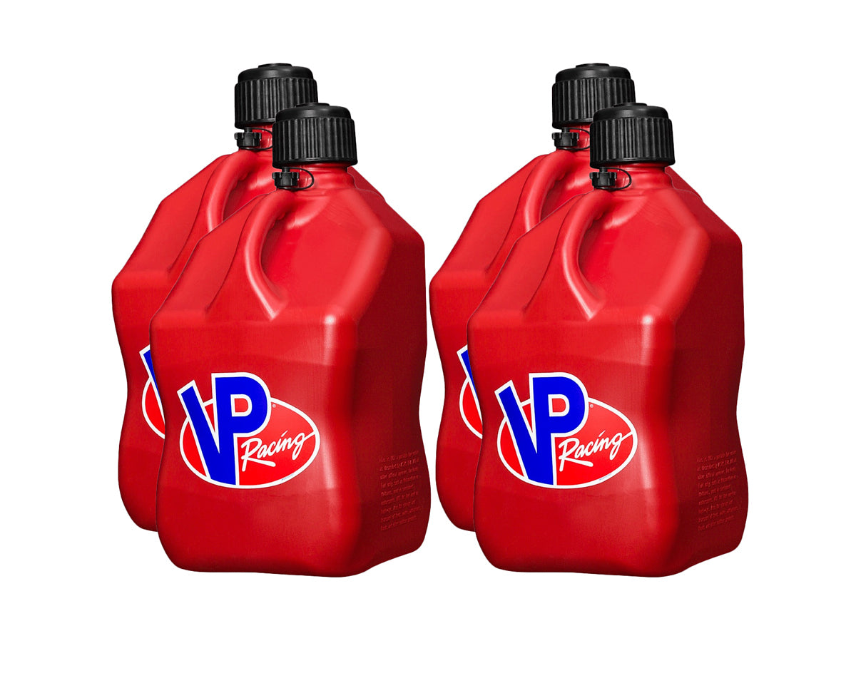 VP Racing 5.5 Gallon Fuel Jug w/screw on vent (No filler hose) Set of 4