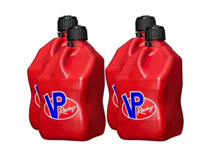 VP Racing 5.5 Gallon Fuel Jug w/screw on vent (No filler hose) Set of 4