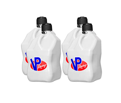 VP Racing 5.5 Gallon Fuel Jug w/screw on vent (No filler hose) Set of 4