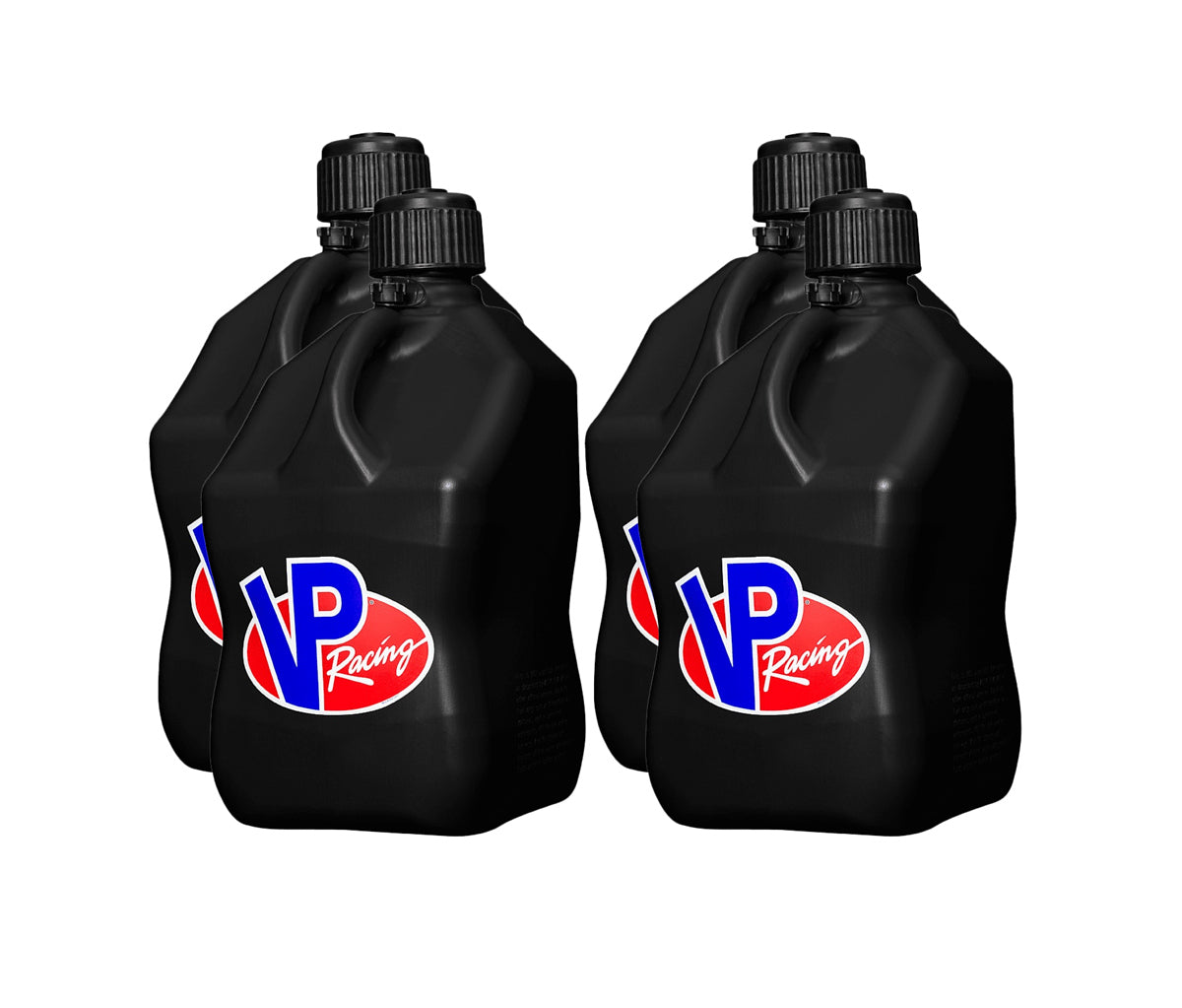 VP Racing 5.5 Gallon Fuel Jug w/screw on vent (No filler hose) Set of 4