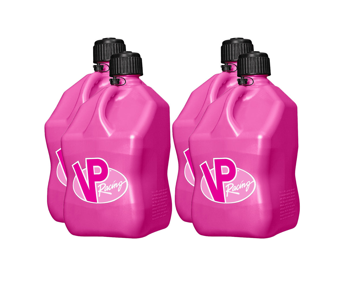 VP Racing 5.5 Gallon Fuel Jug w/screw on vent (No filler hose) Set of 4
